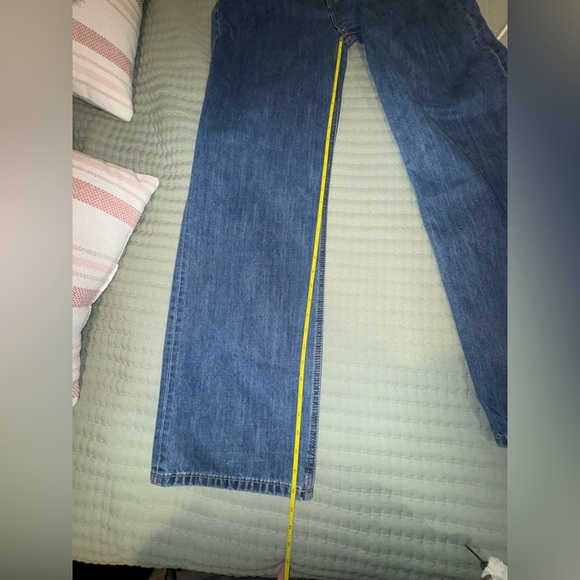 Etica Classic Stanton relaxed fit wide leg Blue Jeans. NWT size 28. - Picture 6 of 14